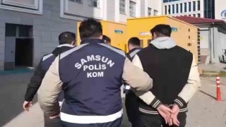 Samsunda silah operasyonunda 2 gözaltı