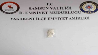 Samsunda taş kokain ele geçirildi: 2 gözaltı