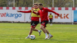 Samsunspor, Alanyaspor maçı hazırlıklarını sürdürdü