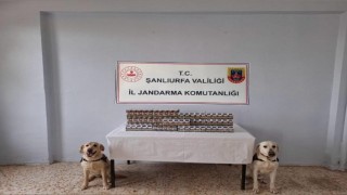 Şanlıurfada bin 720 paket kaçak sigara ele geçirildi