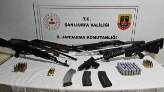 Şanlıurfada ruhsatsız silah operasyonu: 2 gözaltı