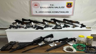 Şanlıurfada silah kaçakçılığı operasyonu: 22 gözaltı