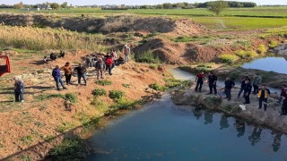 Şanlıurfada tahliye kanalına düşen çocuk boğuldu