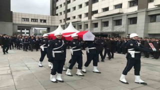 Şehit bekçi için İstanbul Emniyetinde tören düzenlendi