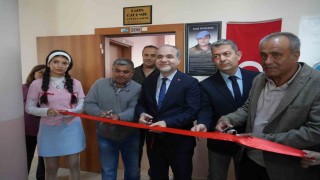 Şehit Fatih Özdemir adına kurulan kütüphane açıldı
