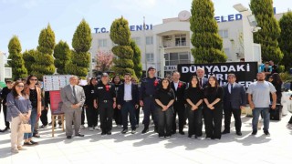 Selendide şehitler için sergi açıldı