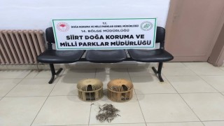 Siirtte keklik avına 111 bin 855 lira ceza