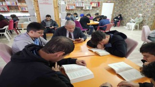 Siirtte kitap okuma etkinliği düzenlendi