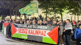 Silvanda Çocuklar ölürken, sessiz kalma yürüyüşü düzenlendi
