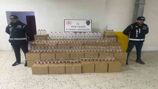Sinopta bin 300 litre sahte alkol ele geçirildi