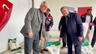 Sinopta çiftçilere kuru fasulye tohumu dağıtıldı