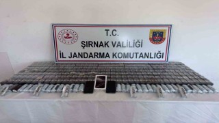 Şırnakta jandarma ekipleri bir milyon TLlik kaçakçılığı önledi