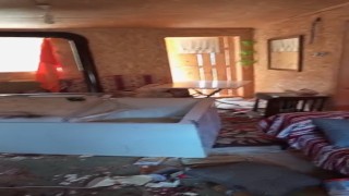 Sis Dağı Yaylasında ayıların yayla evlerindeki talanı sürüyor
