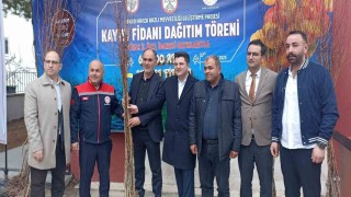 Sivasta çiftçilere 50 bin kayısı fidanı dağıtıldı