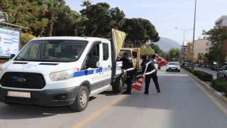 Sökede zabıta ve emniyetten ortak operasyon