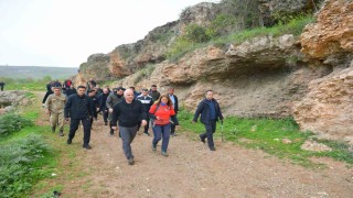 Tarihî kral yolunda Vali Zorluoğlu katılımıyla ilk yürüyüş gerçekleştirildi