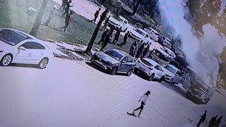 Tatbikat gerçek oldu, yanan kamyoneti eğitim alan personel söndürdü