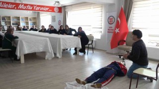 Tatvanda kadınlara ilk yardım eğitimi verildi