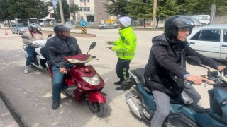 Tavşanlıda motosiklet denetimleri sıklaştı