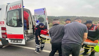 Tavşanlıda trafik kazası 1 yaralı
