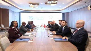 TBMM Başkanı Kurtulmuş, Fildişi Sahili Ulusal Meclisi Başkanı Bictogo ile görüştü