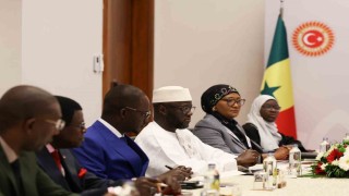 TBMM Başkanı Kurtulmuş, İstanbulda Senegal Ulusal Meclisi Başkanı Ndiaye ile görüştü