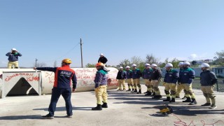 Tekirdağ Orman İşletme personeline enkazda arama kurtarma eğitimi