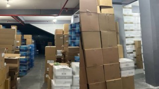 Tekirdağda 15 milyon 960 bin adet boş makaron ele geçirildi