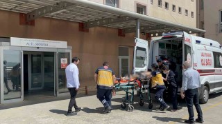 Tekirdağda akıma kapılan işçi ağır yaralandı