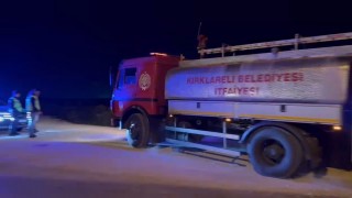 Tekirdağda doğalgaz arama kuyusunda gaz kaçağı