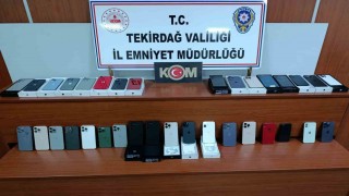 Tekirdağda kayıt dışı cep telefonu operasyonu: 3 kişi hakkında işlem başlatıldı