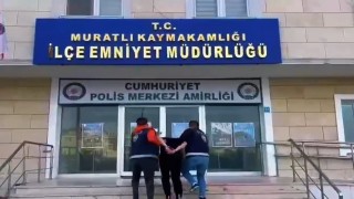Tekirdağda oto hırsızı tutuklandı