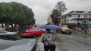 Tekirdağda sağanak yağış