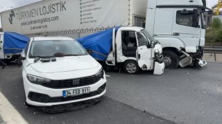 TEMde zincirleme kaza: Ankara istikameti ulaşıma kapandı