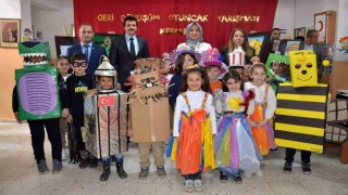 Tercanda geri dönüşüm oyuncak yarışması düzenlendi