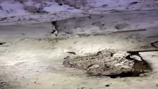 Teröristlerin kullandığı mağara kullanılamaz hale getirildi
