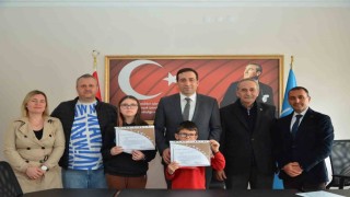 THK Söğüte teşekkür belgelerini takdim etti