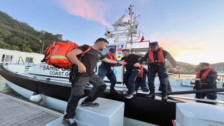 Ticari gemide rahatsızlanan şahsa tıbbi tahliye