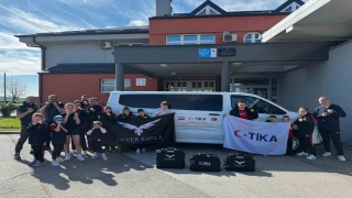 TİKA, Hırvatistandaki spor altyapısına destek sağladı