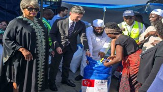 TİKAdan Zambiyada sel mağdurlarına destek