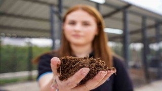 Tokatta organik atıklar komposta dönüşüyor
