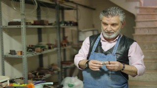 Tornacılığı bıraktı tespih ustası oldu