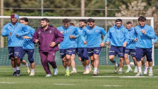 Trabzonspor, Göztepe maçı hazırlıklarını sürdürdü
