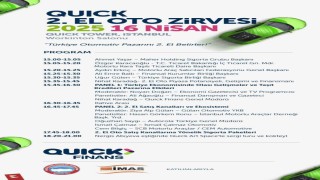 Türkiyenin ilk 2inci el oto zirvesi Quick Finans ev sahipliğinde gerçekleştirilecek