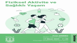 Üniversite öğrencilerine sağlıklı yaşam semineri