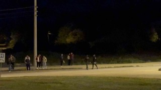 Unutulan çanta fünye ile patlatıldı