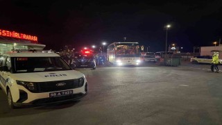 Üzerinden geçti durmadı, otogara giderken kendini ihbar etti