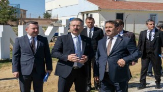 Vali Aksoy, Günyüzü İlçesinde yapılan ve yapımı devam eden projeleri yerinde inceledi