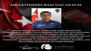 Vali Aksoydan şehit için taziye mesajı