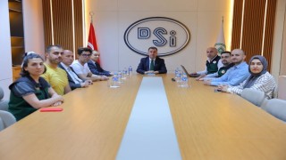 Vali Eldivan DSİ çalışmaları hakkında bilgi aldı